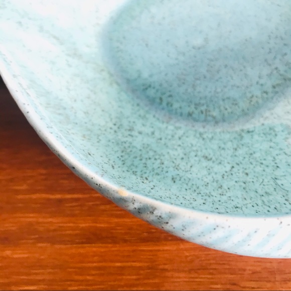 Vintage mid century modern redwing leaf bowl/ dish - Picture 6 of 11